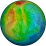Arctic Ozone 2012-12-25